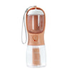3-in-1 Dog Water Cup – Portable Food & Waste Bag