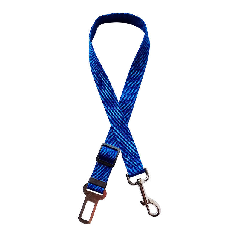 Adjustable Pet Car Seat Belt – Safety Harness & Lead
