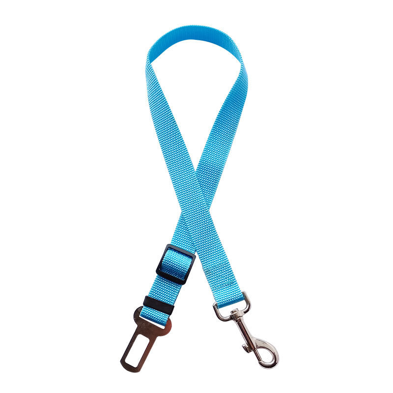 Adjustable Pet Car Seat Belt – Safety Harness & Lead