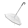 Dog Transparent Umbrella with Traction Chain – Pet Raincoat