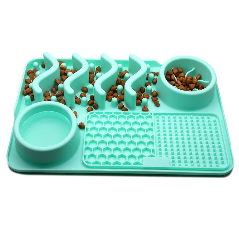 Dog Silicone Licking Mat – Food & Treat Holder