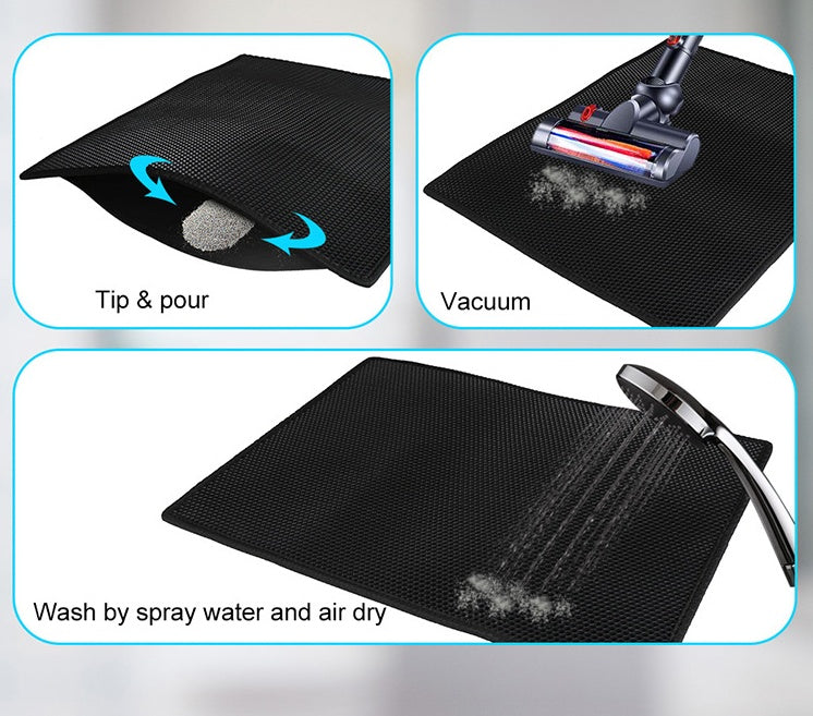 Honeycomb Cat Litter Pad – Waterproof & Urine Proof