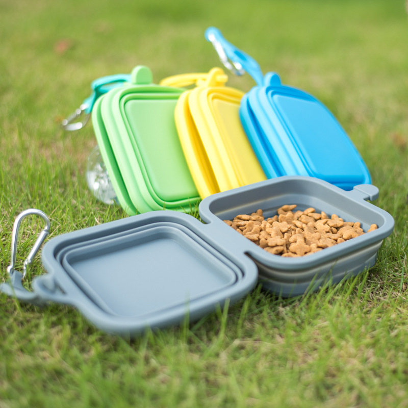 Portable Collapsible Bowls for Dogs & Cats - Easy to Clean & Travel
