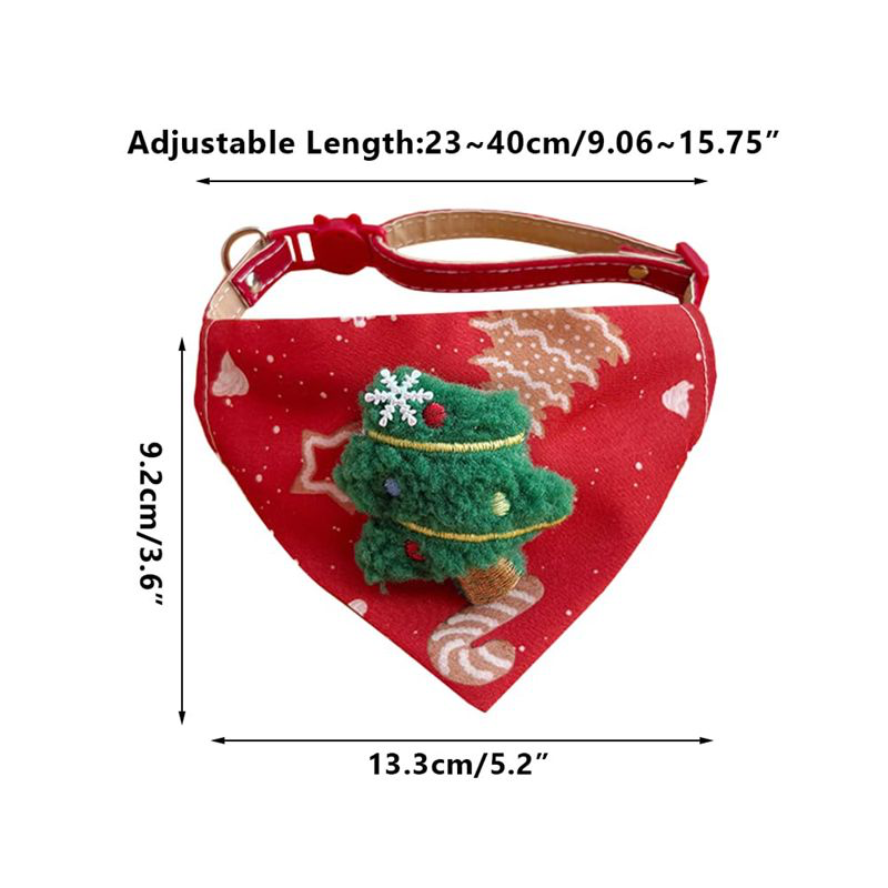 Festive Christmas Bandanas for Pets - Cute Holiday Patterns