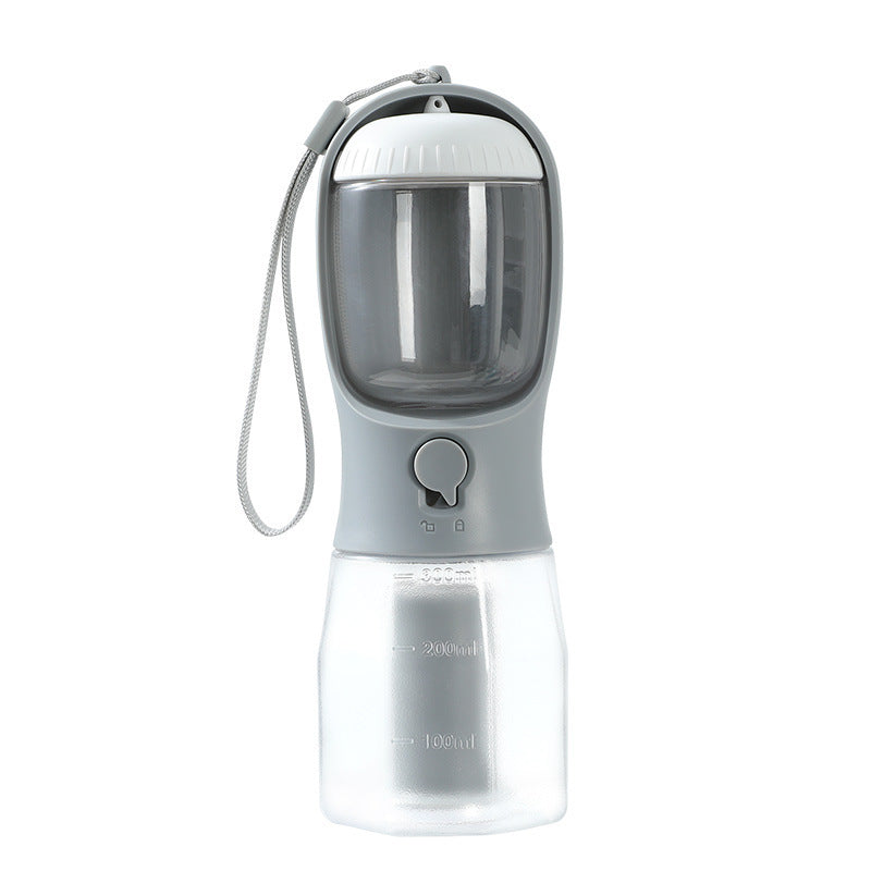3-in-1 Dog Water Cup – Portable Food & Waste Bag