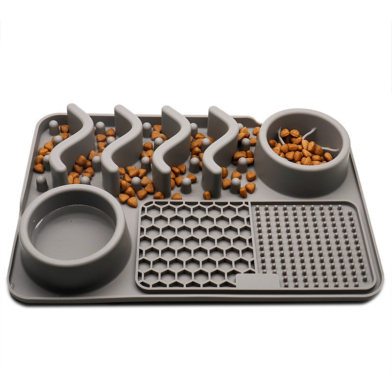 Dog Silicone Licking Mat – Food & Treat Holder