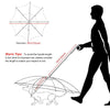 Dog Transparent Umbrella with Traction Chain – Pet Raincoat