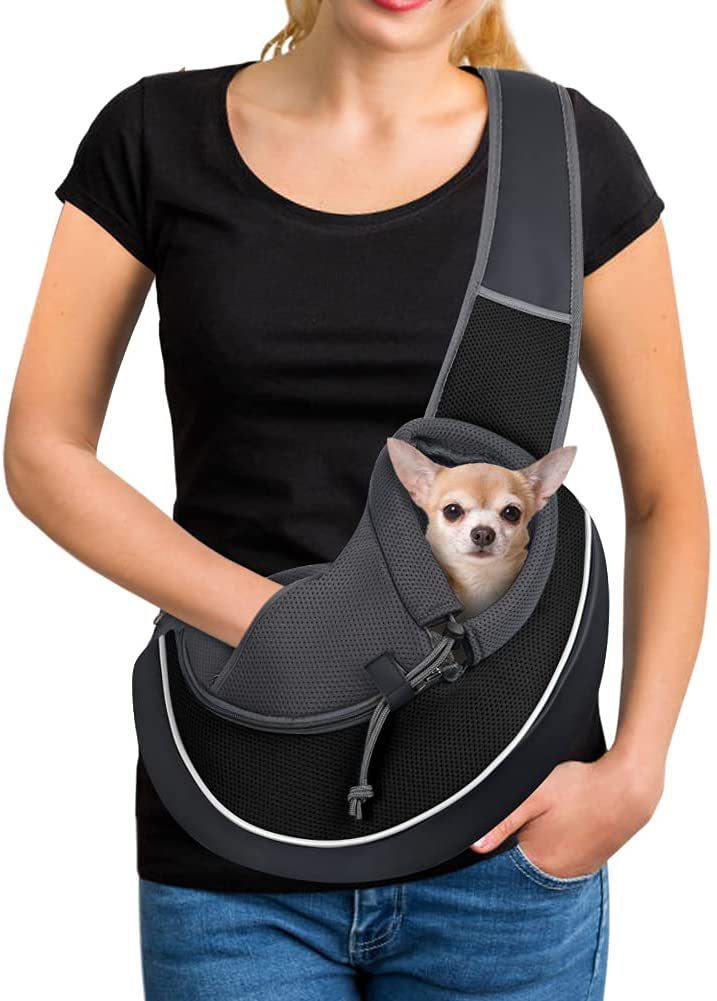 Women’s Outdoor Pet Carry Bag – Crossbody Dog & Cat Carrier