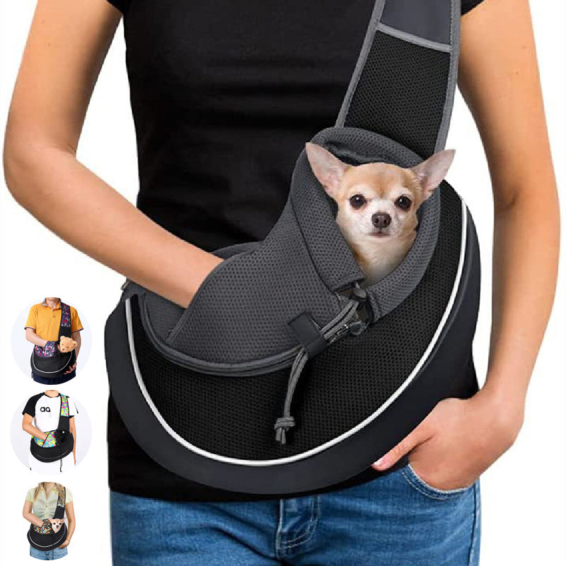 Women’s Outdoor Pet Carry Bag – Crossbody Dog & Cat Carrier