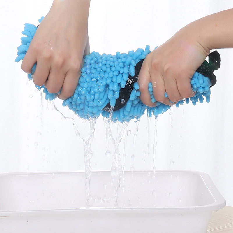 Super Absorbent Pet Towel – Quick-Dry Bathrobe for Dogs & Cats