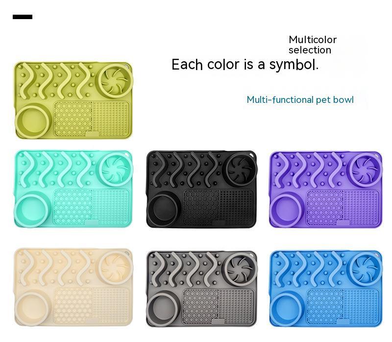 Dog Silicone Licking Mat – Food & Treat Holder