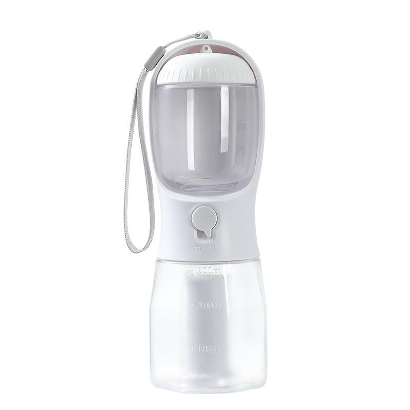 3-in-1 Dog Water Cup – Portable Food & Waste Bag