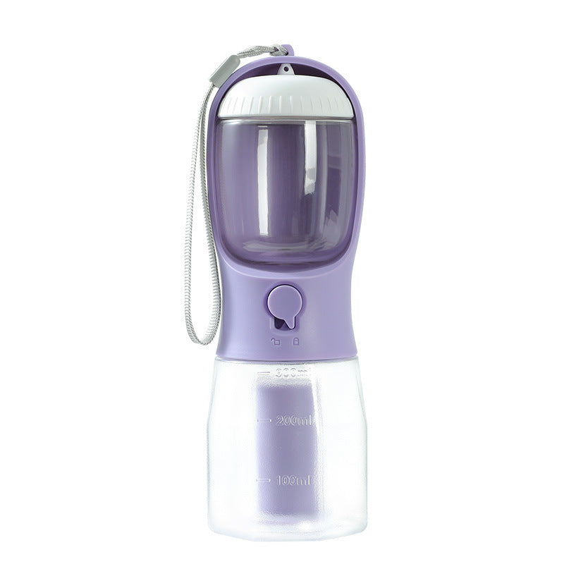 3-in-1 Dog Water Cup – Portable Food & Waste Bag