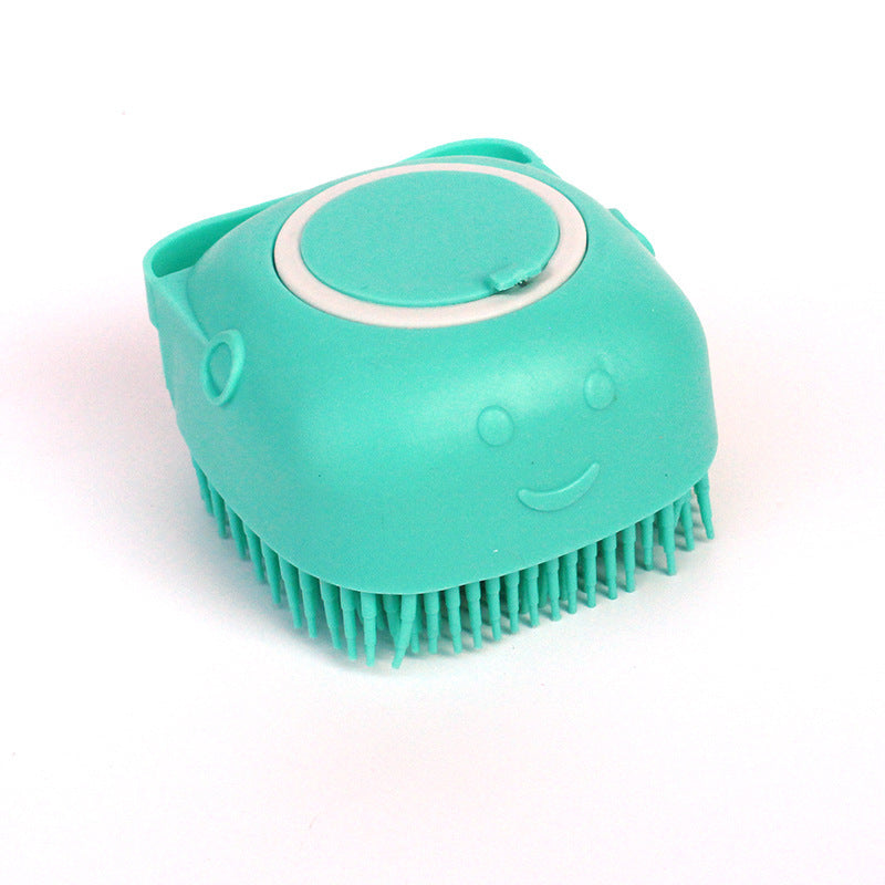 Silicone Dog Bath Massage Gloves – Grooming Brush & Shampoo Tool