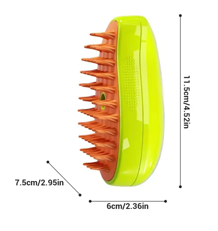 Pet Steam Grooming Brush - For a Fresh & Smooth Coat