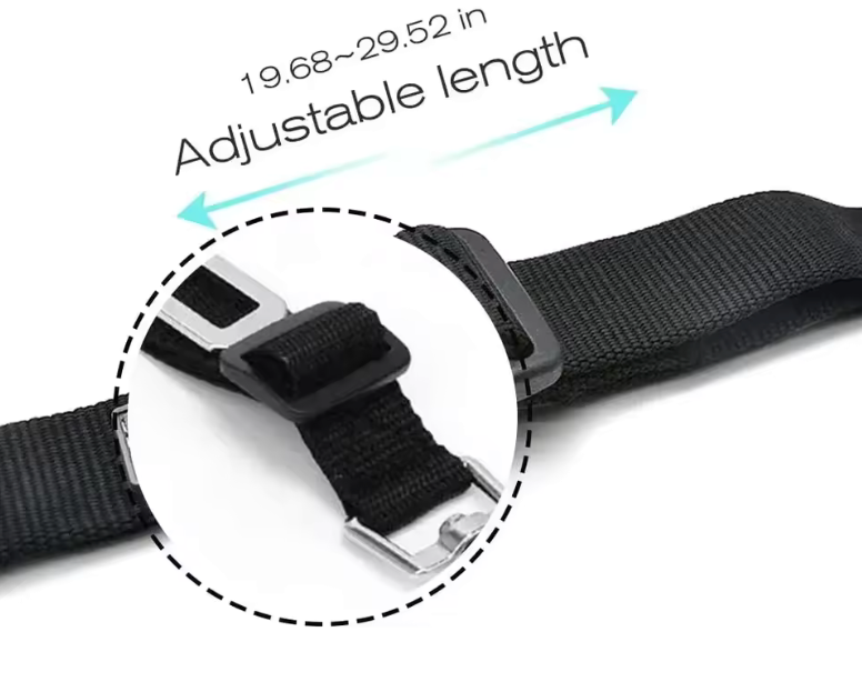 Adjustable Pet Car Seat Belt – Safe & Secure Travel for Dogs & Cats