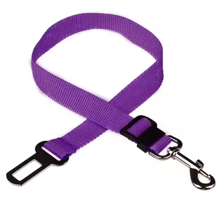 Adjustable Pet Car Seat Belt – Safe & Secure Travel for Dogs & Cats