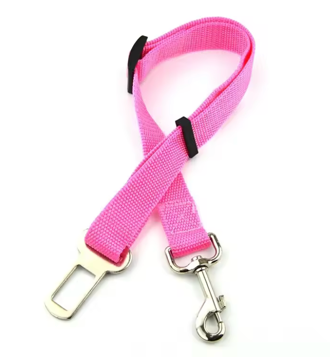 Adjustable Pet Car Seat Belt – Safe & Secure Travel for Dogs & Cats