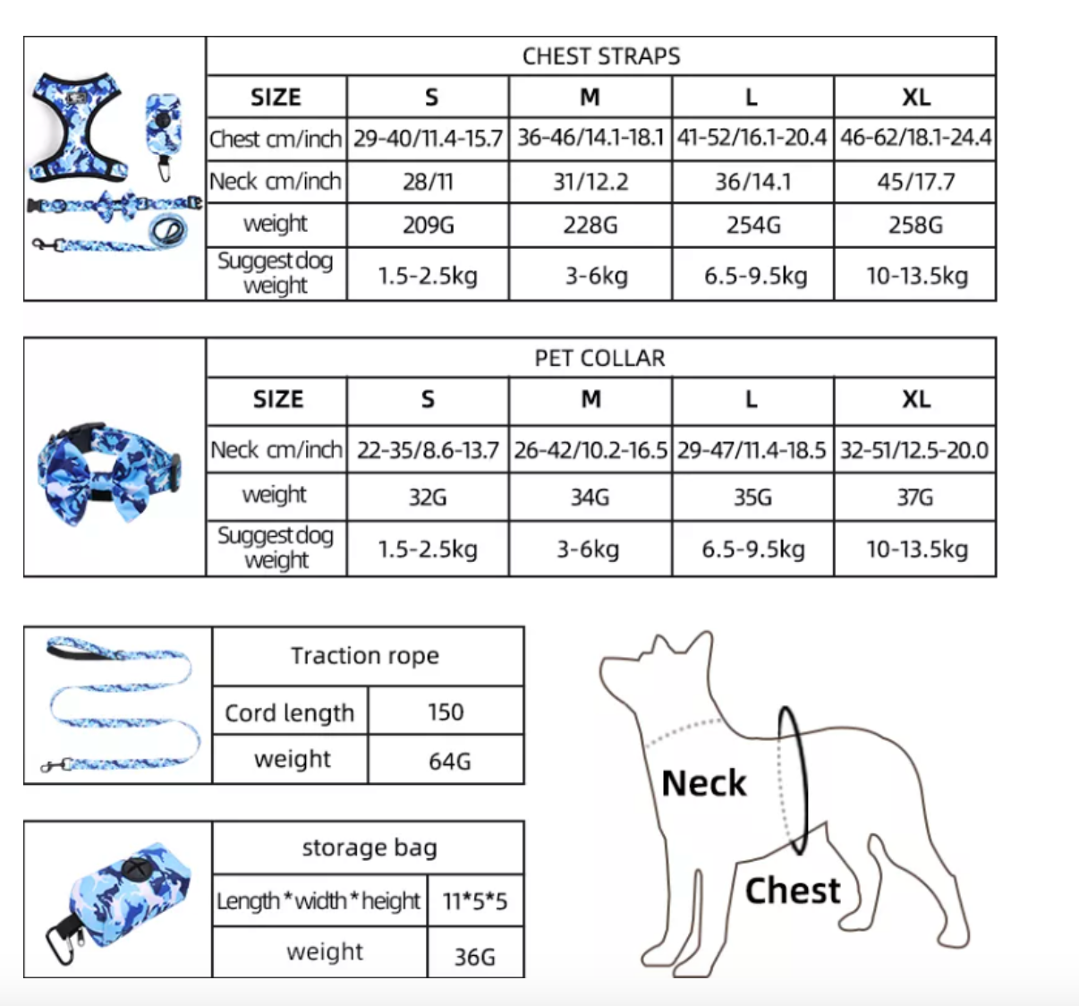 Dog & Cat Harness - Durable & Comfortable