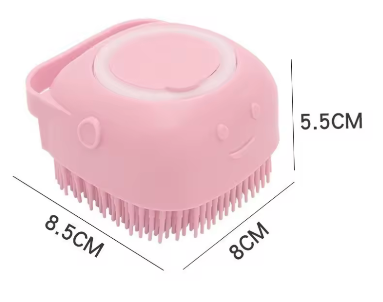 Pet Shampoo Brush - Easy Bath & Gentle Cleaning