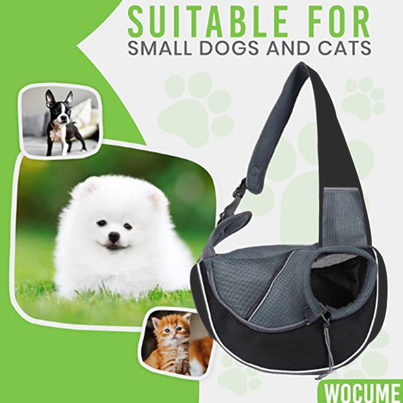 Women’s Outdoor Pet Carry Bag – Crossbody Dog & Cat Carrier