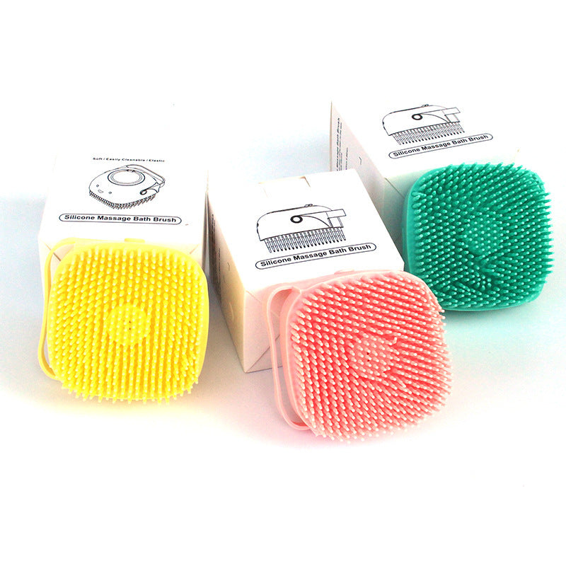 Silicone Dog Bath Massage Gloves – Grooming Brush & Shampoo Tool