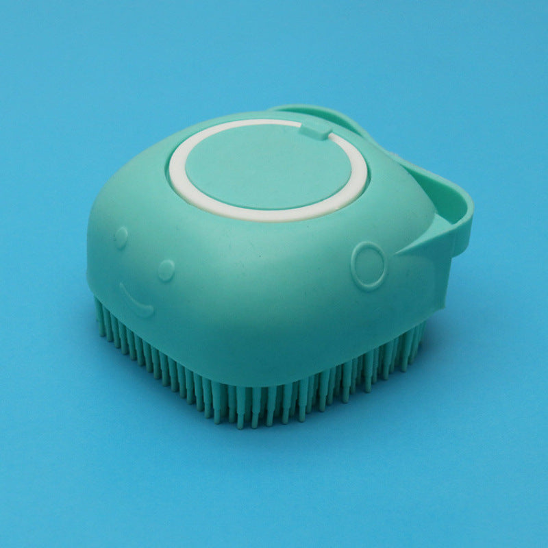 Silicone Dog Bath Massage Gloves – Grooming Brush & Shampoo Tool