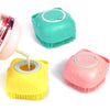 Silicone Dog Bath Massage Gloves – Grooming Brush & Shampoo Tool